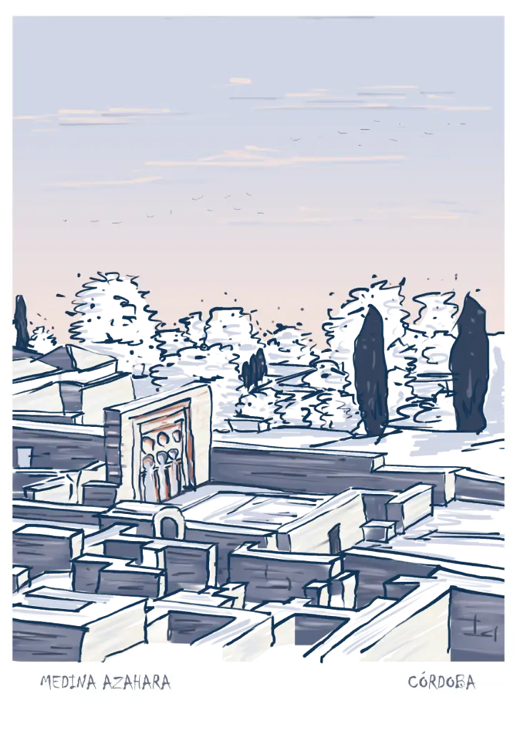 Postal Medina Azahara