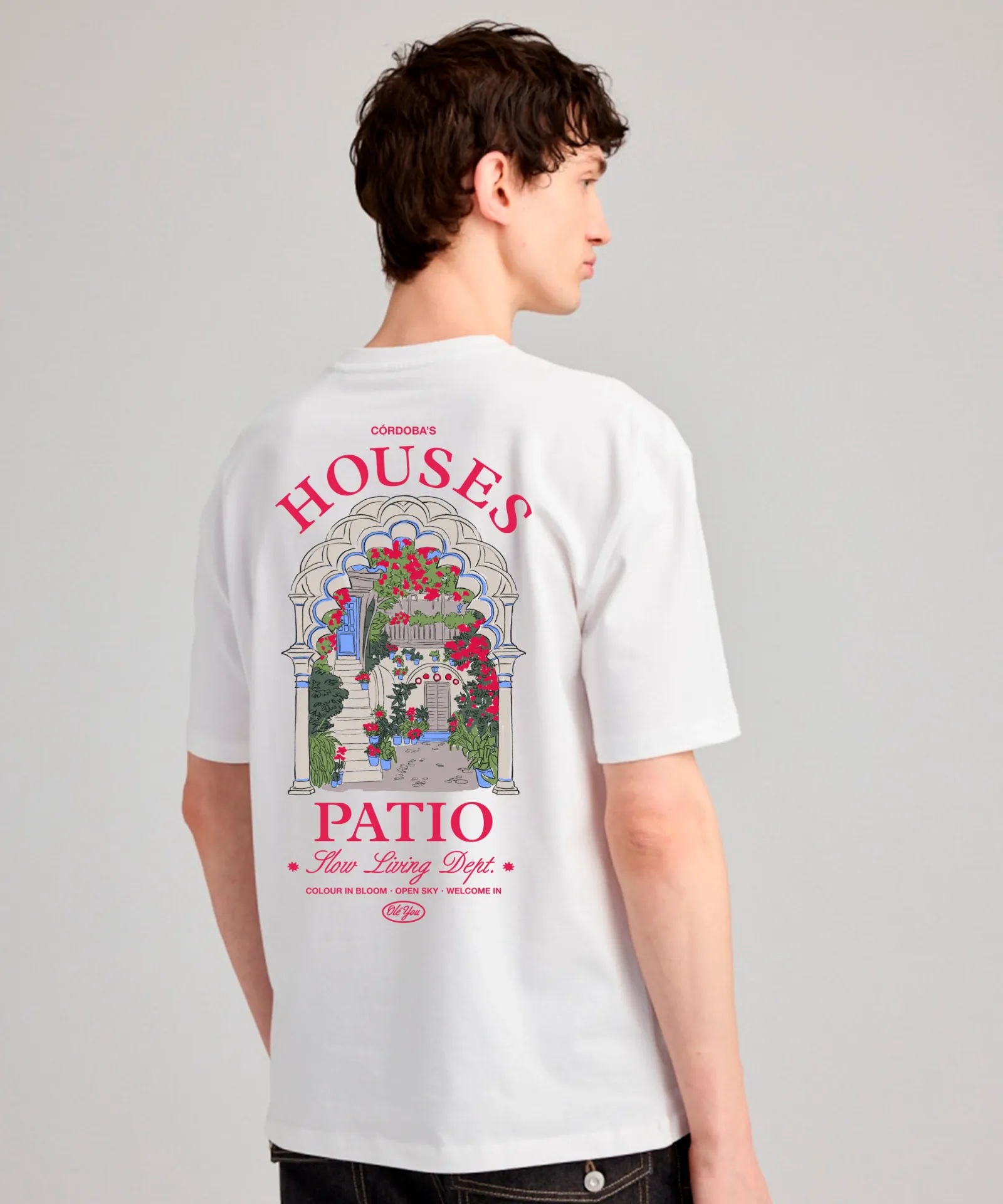 Camiseta Oversize "Houses Patio" (S)