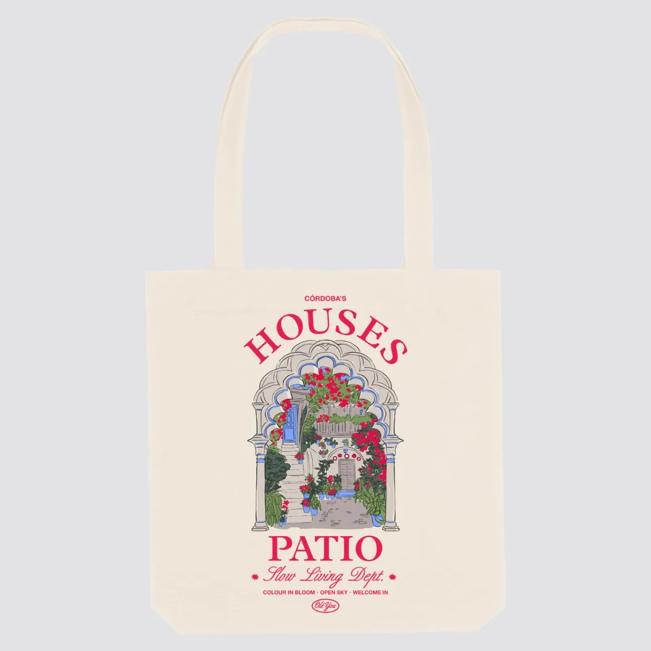 Totebag "Houses Patio"