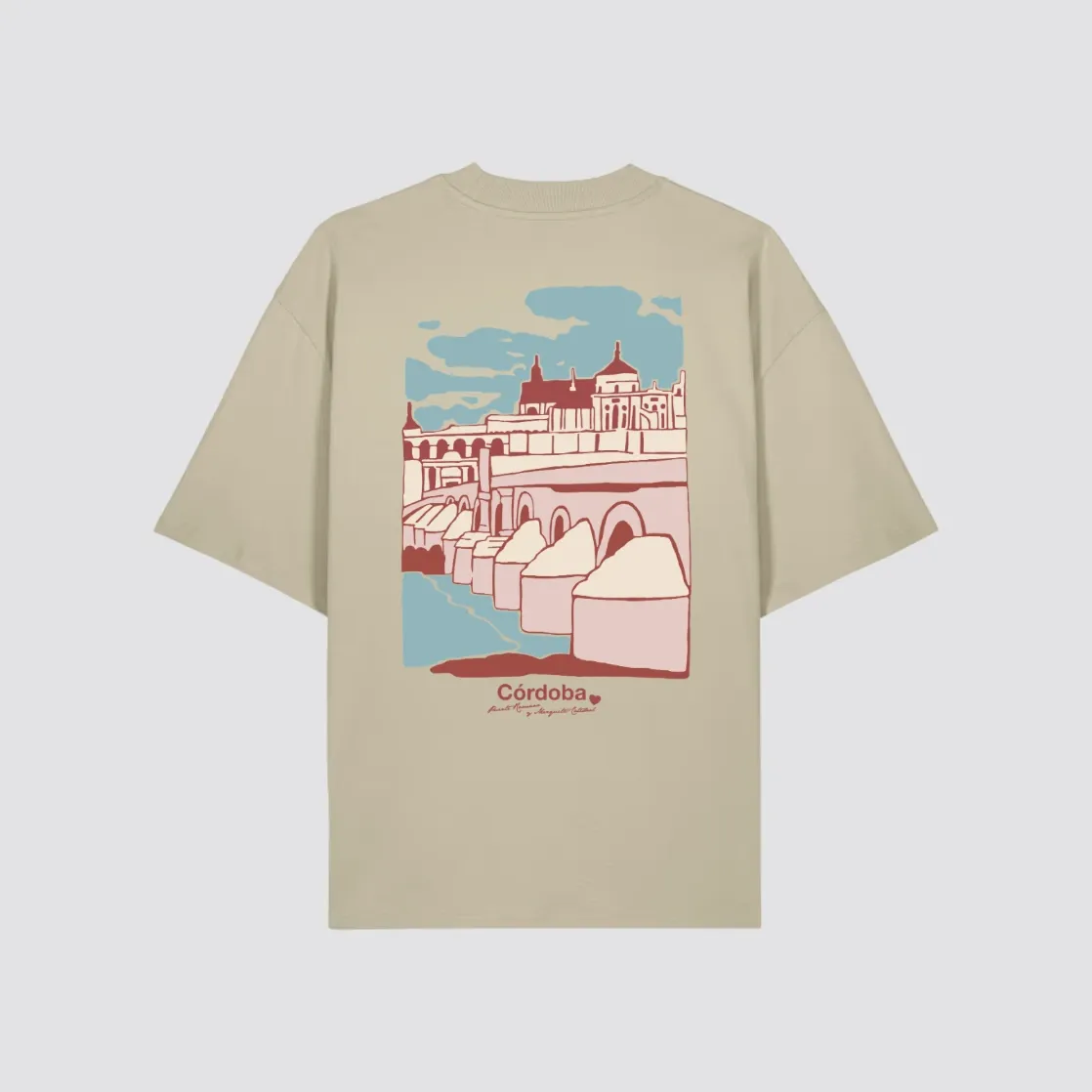Camiseta Oversize "Puente Romano"